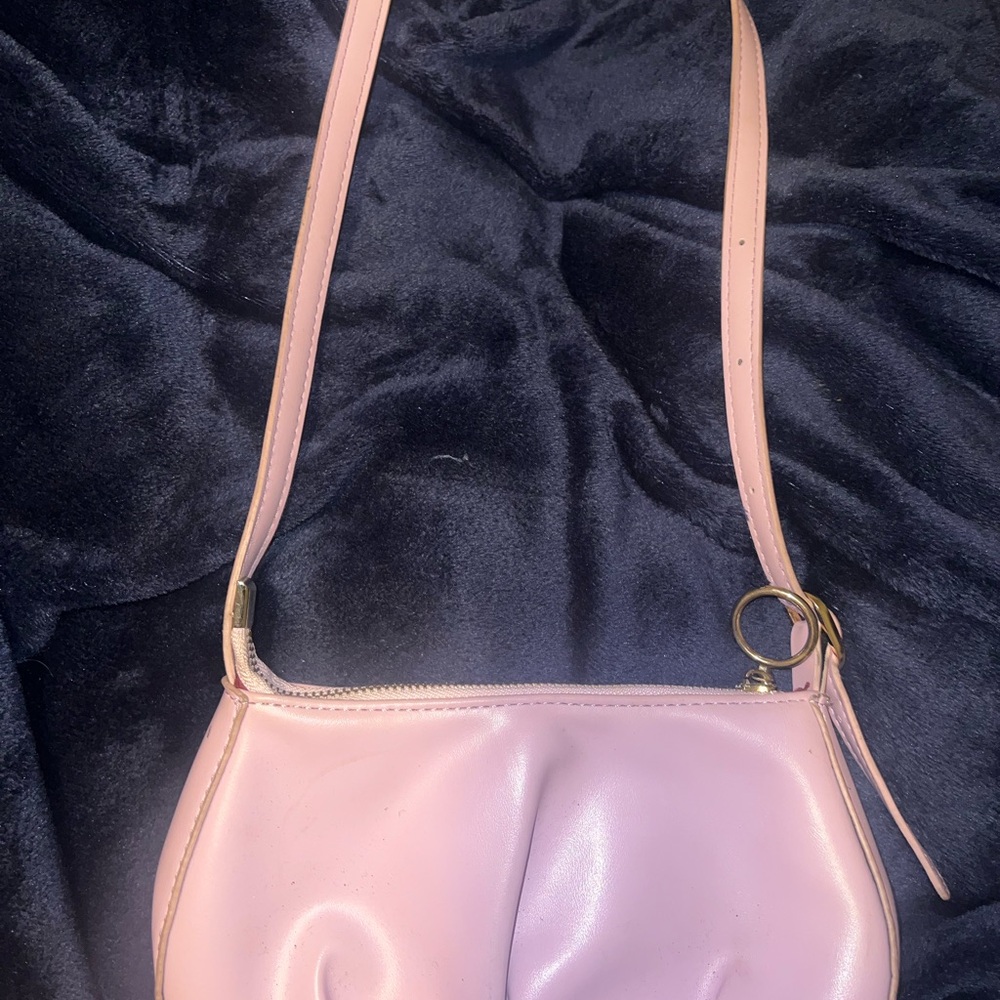 Elegant Purple Shoulder Bag